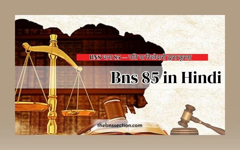 BNS 85 in Hindi : 5 ताकतवर बातें जो हर महिला को पता होनी चाहिए BNS 85 in Hindi : 5 ताकतवर बातें जो हर महिला को पता होनी चाहिए