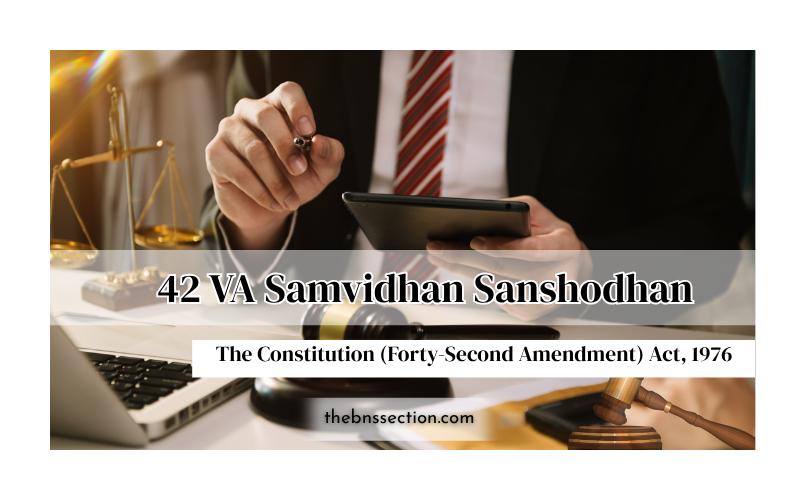 42 VA Samvidhan Sanshodhan 1976: वो 7 ज़बरदस्त बदलाव जिन्होंने भारत को हिला दिया 42 VA Samvidhan Sanshodhan 1976: वो 7 ज़बरदस्त बदलाव जिन्होंने भारत को हिला दिया