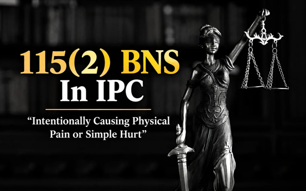115(2) BNS In IPC: Punishment, Bail Status & Everything You Need to Know in 2026 115(2) BNS In IPC