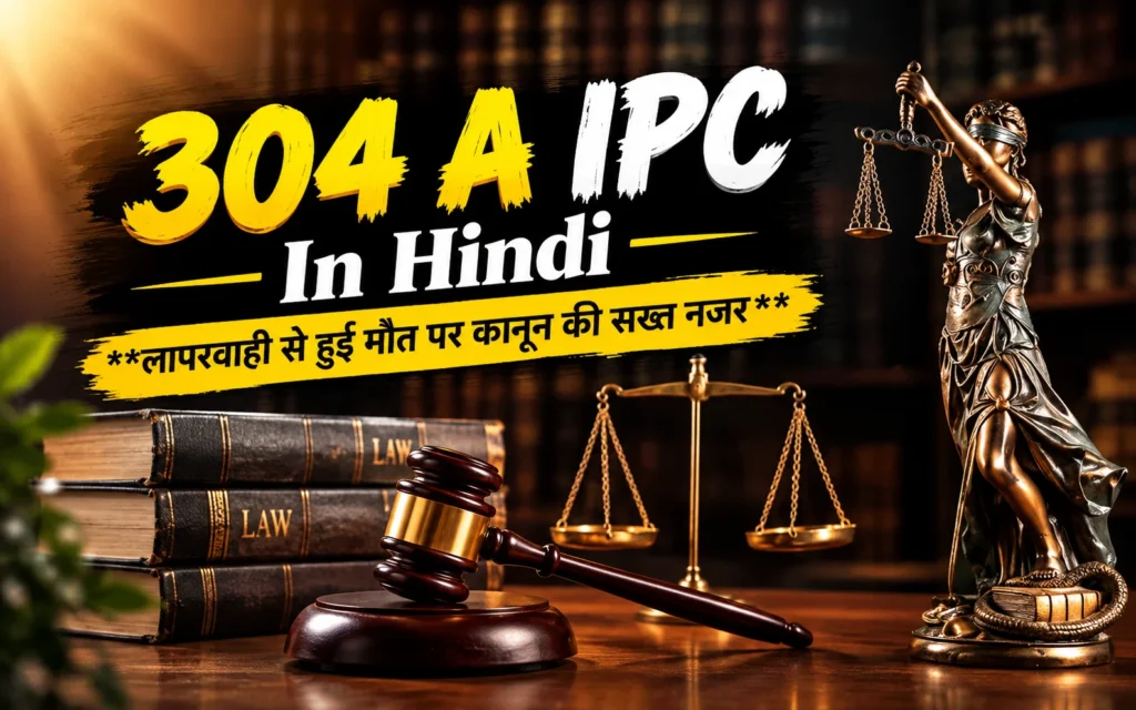 304 A Ipc In Hindi: लापरवाही से मौत पर कानून की सीधी बात 304 A IPC In Hindi